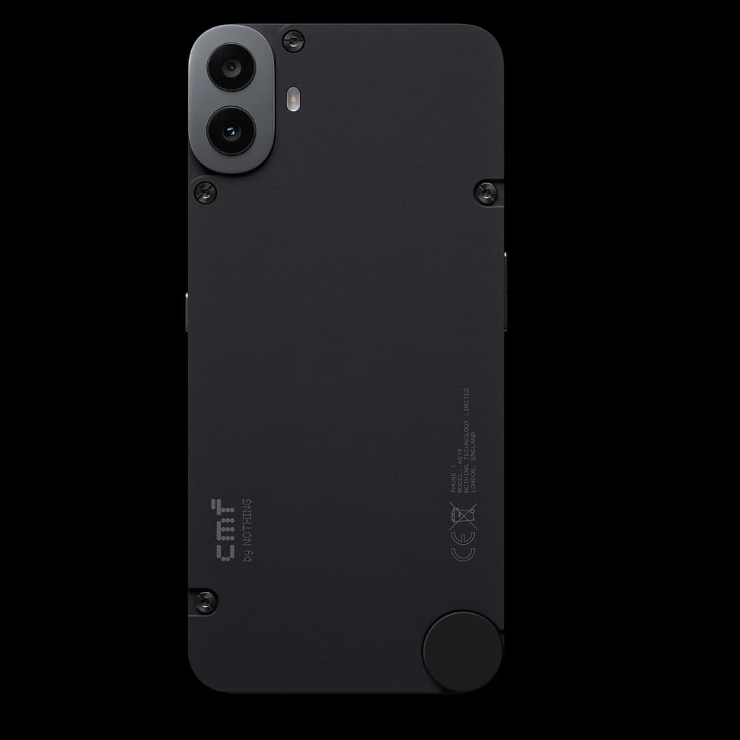 CMF Phone 1 black color smartphone modern design