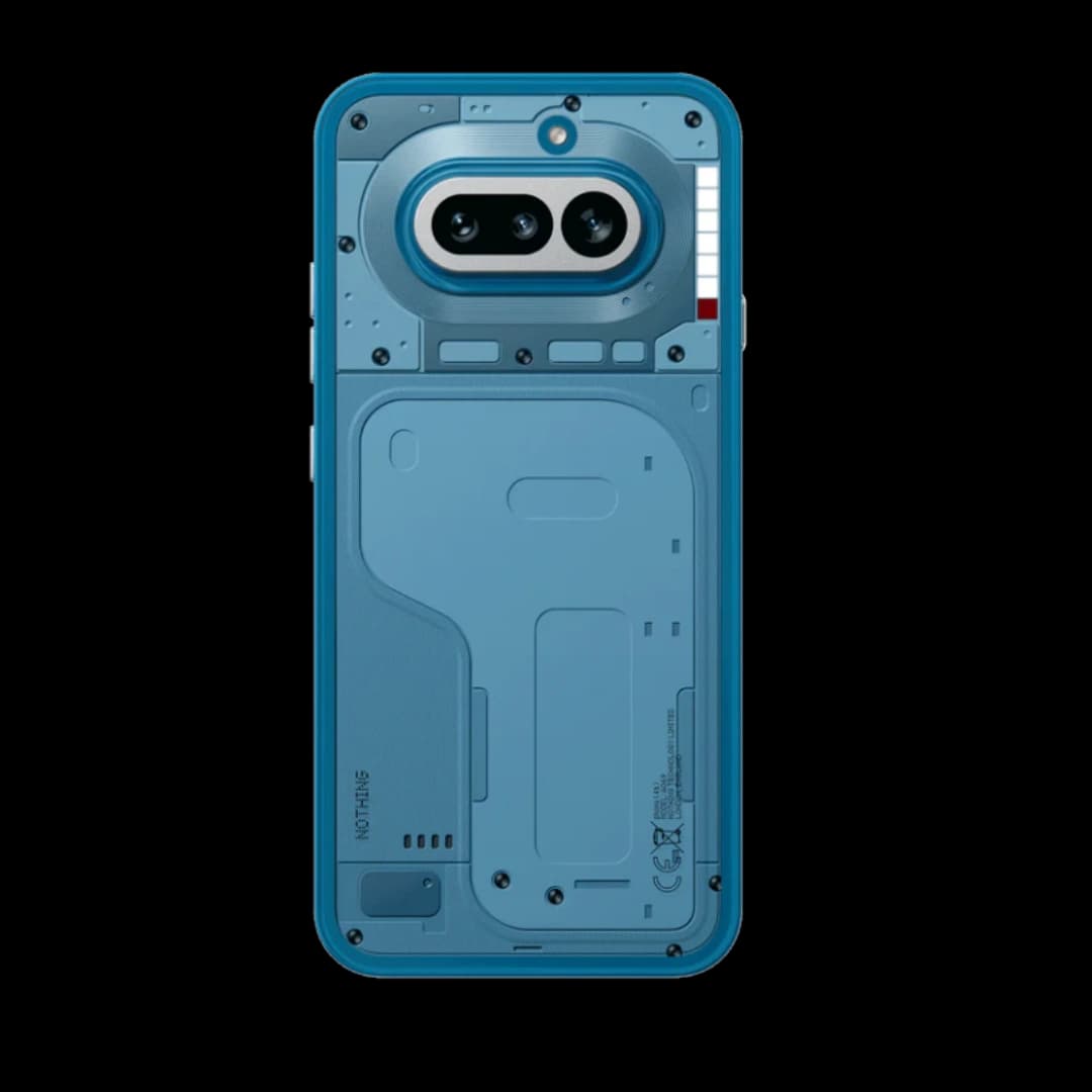 Phone 4a blue color smartphone modern design