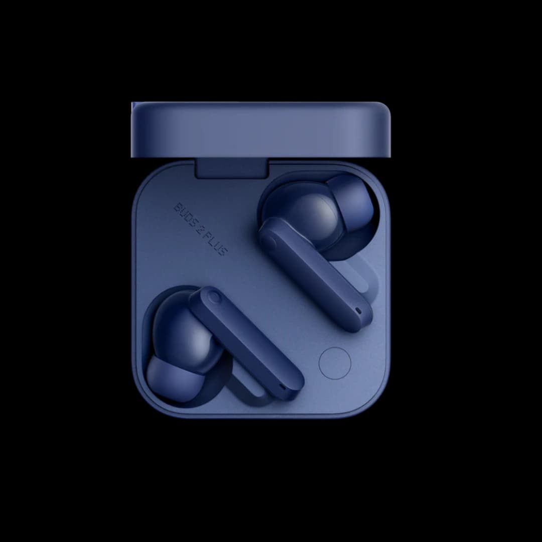 CMF Buds 2 Plus blue wireless earbuds premium audio design