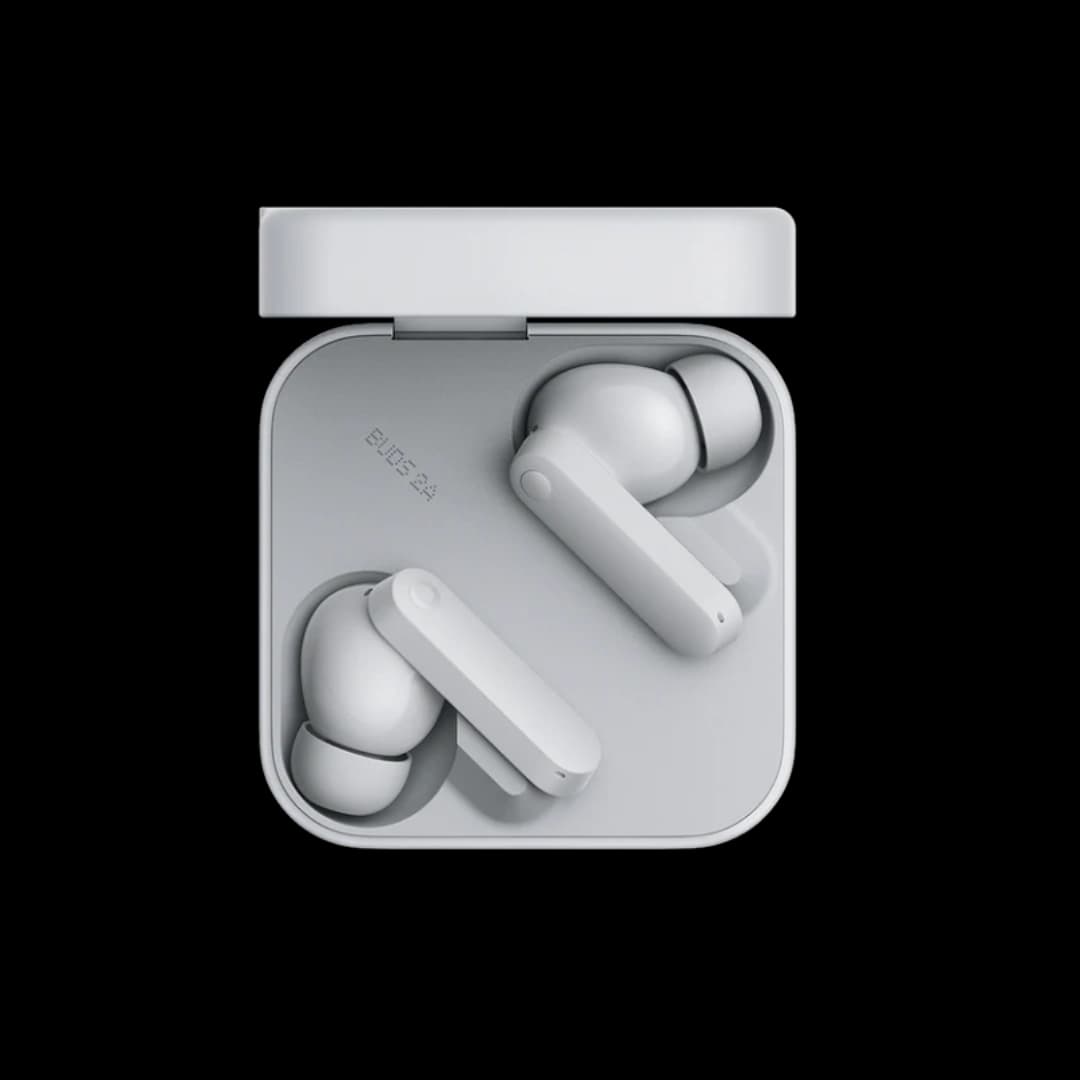 CMF Buds 2a light grey wireless earbuds premium audio design