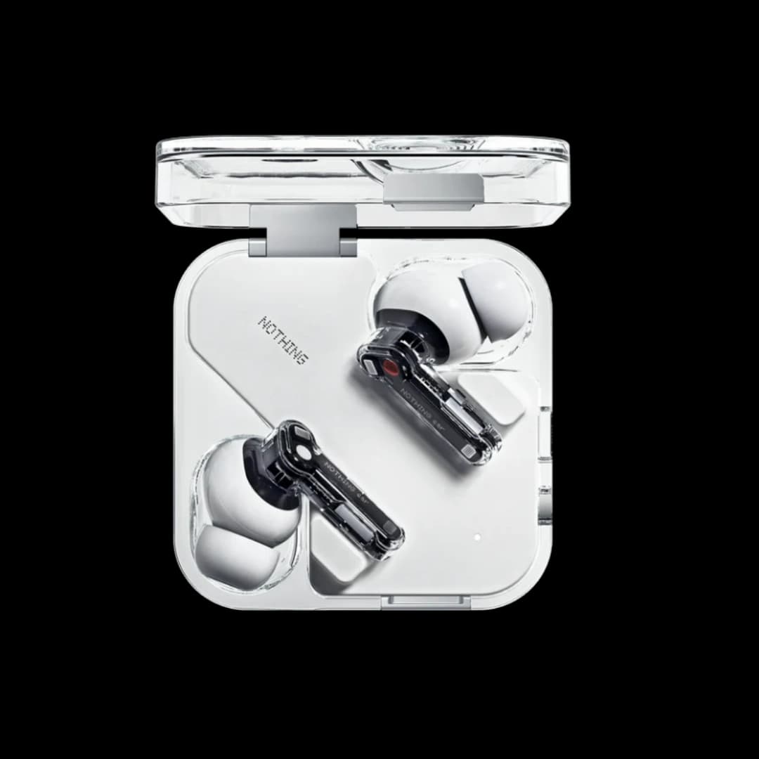 Ear black wireless earbuds premium audio design