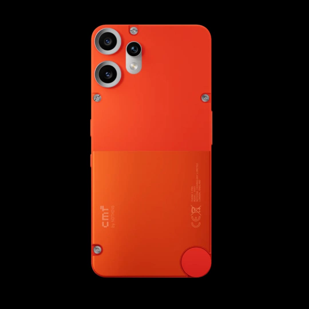 CMF Phone 2 Pro orange color smartphone premium design